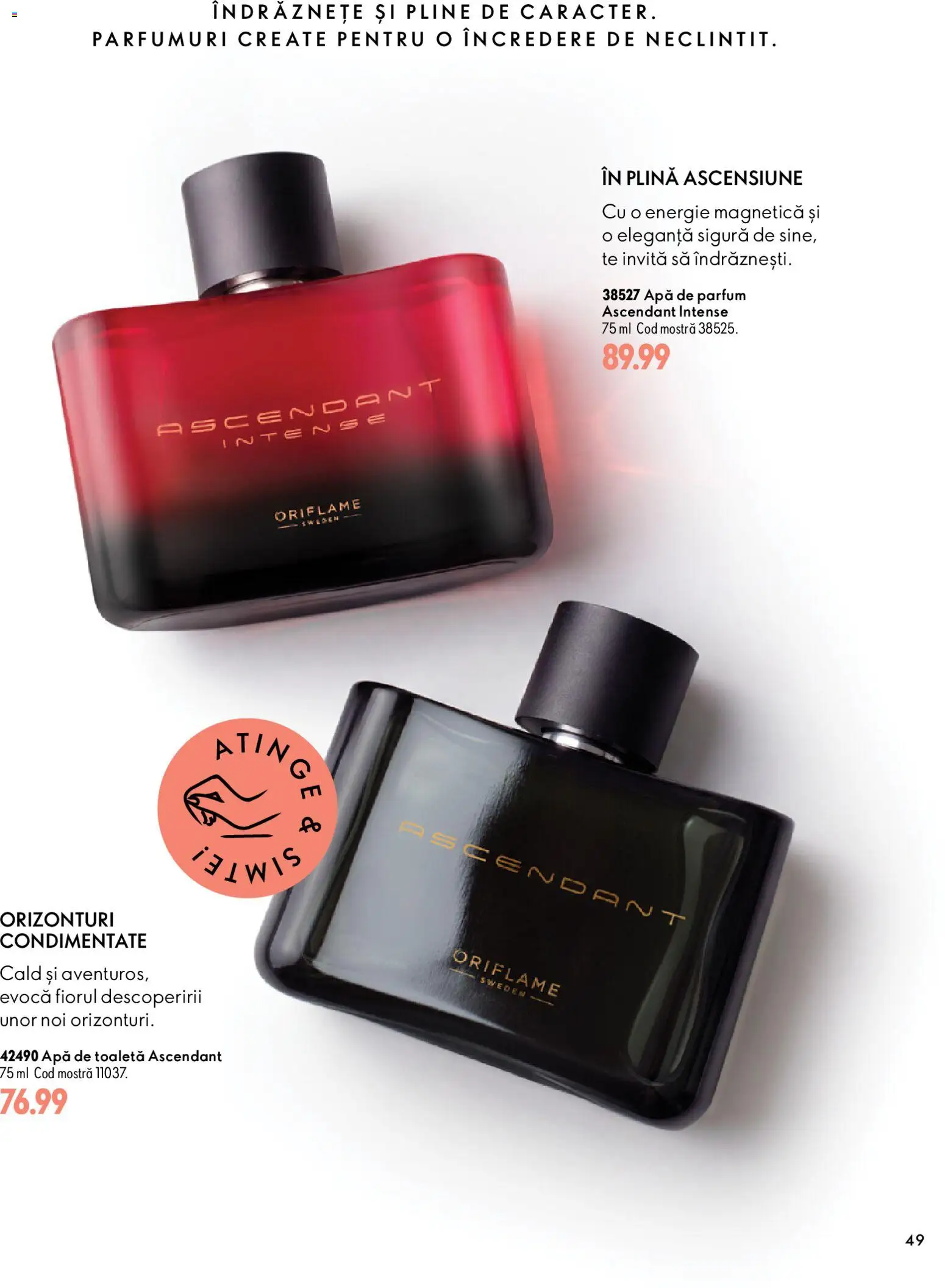 Previzualizarea de cataloage: Oriflame Oriflame Catalog 15 2026 valabil de la 11.11.2026 - Apă, Parfum, Toaletă, Intense, Apă de parfum, Apă de toaletă