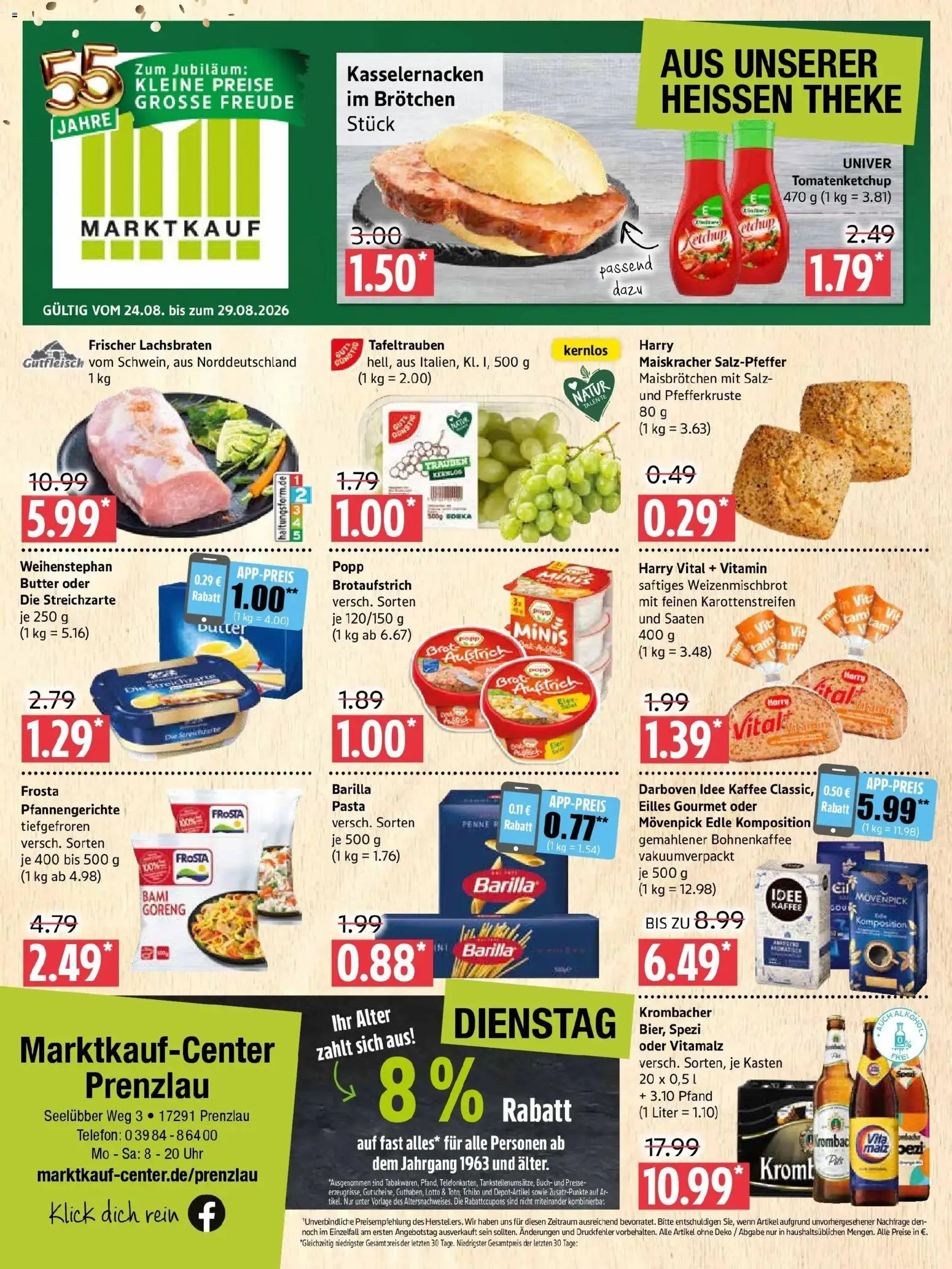 Vorschau von dem Prospekt des Geschäftes Marktkauf, gültig ab dem 24.08.2026