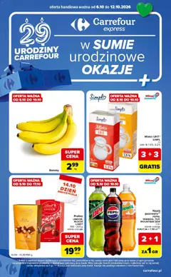 Pogląd gazetki "Carrefour gazetka - Express" ze sklepu Carrefour ważnej od 06.10.2026
