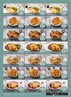 Pregled letka Lesnina Kuponi za restoran Lesnina Zagreb East, Pula, Rijeka, Split i Zadar trgovine Lesnina vrijedi od 01.07.2026