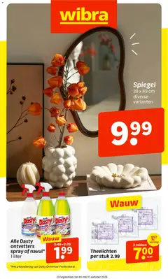 Voorbeeld van Wibra Folder van winkel Wibra geldig vanaf 28/09/2026