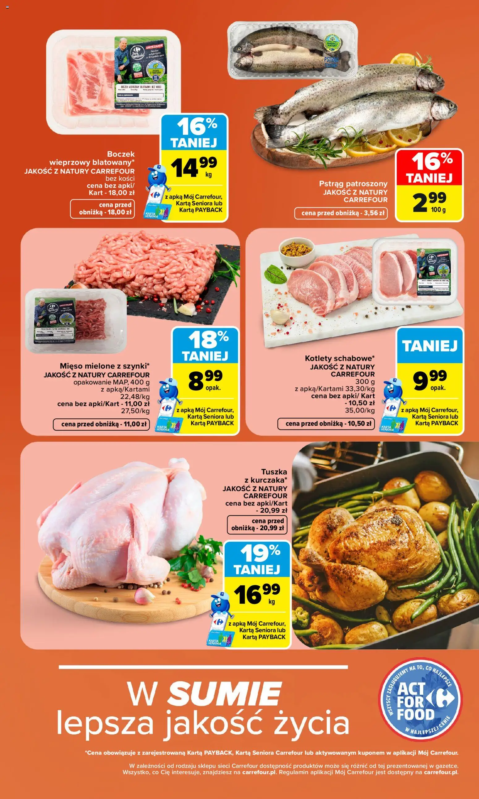 Pogląd gazetki "Carrefour gazetka - Weź to na świeżo" ze sklepu Carrefour ważnej od 21.09.2026