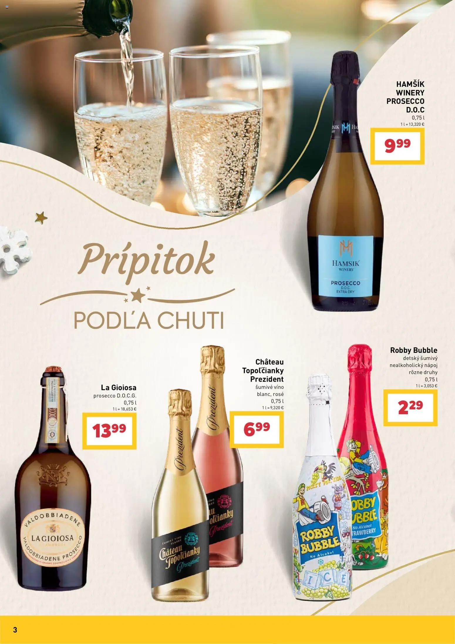 Náhľad Billa letáku platného od 14.10.2026 - Víno, Prosecco, Šumivé víno