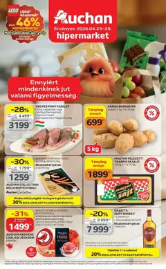 Auchan - Auchan akciós újság Miskolc megtekintése, amely érvényes 2026.04.23.-től