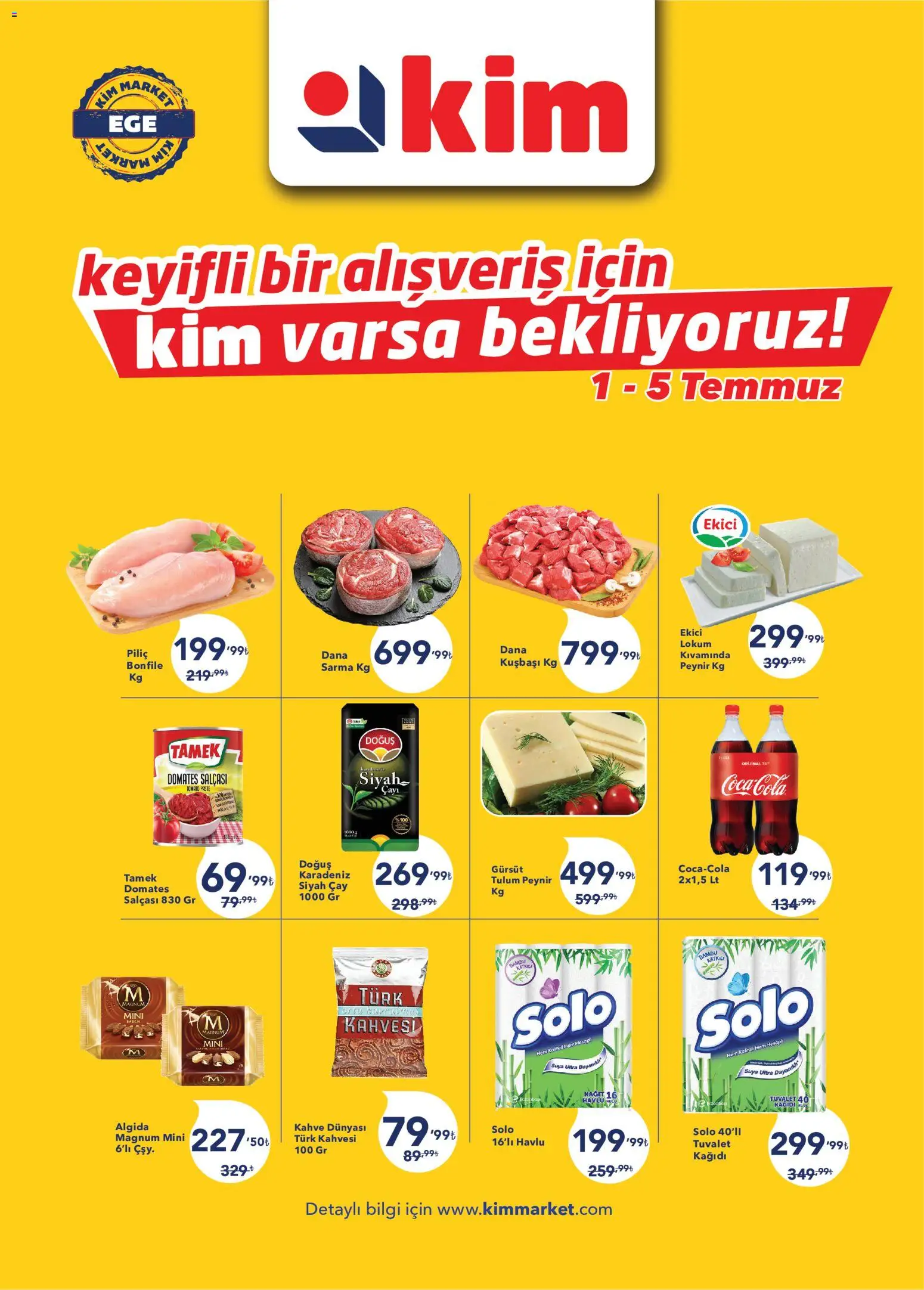 Kim Market Kim Market Katalog 01.07.2026 - Broşürünün önizlemesi