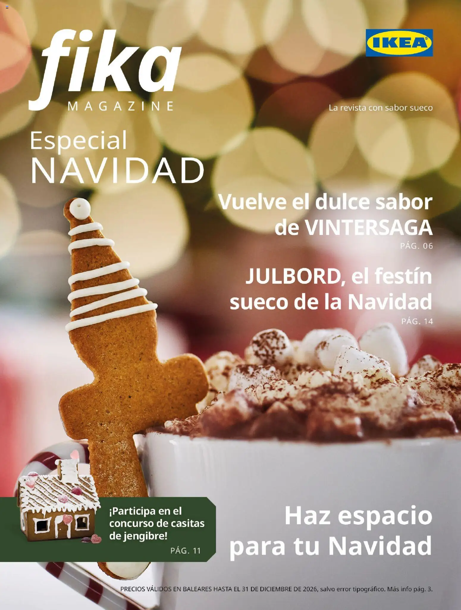 Vista previa del folleto de la tienda IKEA válido desde el 01/10/2026 - Jengibre, Revista, Dulce