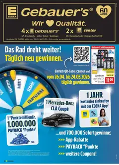 Vorschau von dem Prospekt des Geschäftes Edeka, gültig ab dem 04.05.2026