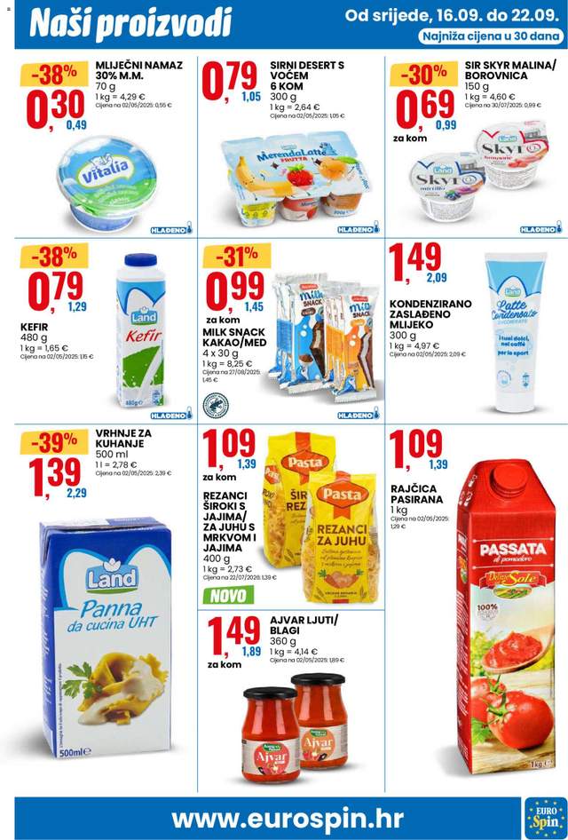 Novi Eurospin katalog od 16.09.