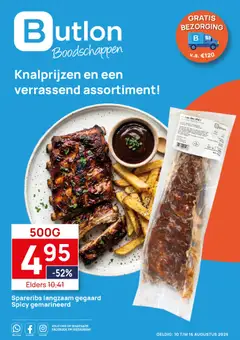 Voorbeeld van Butlon folder van winkel Butlon geldig vanaf 10-08-2026