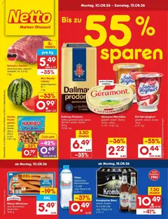 Vorschau von dem Prospekt des Geschäftes Netto Marken-Discount, gültig ab dem 10.08.2026