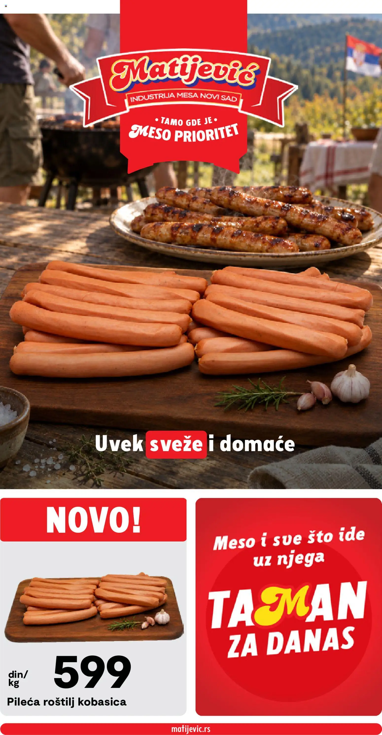 Pregled Matijevic kataloga - važi od 14.09.2026