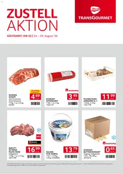 Vorschau der Angebote: Transgourmet Transgourmet Zustellaktion gültig ab 24.08.2026