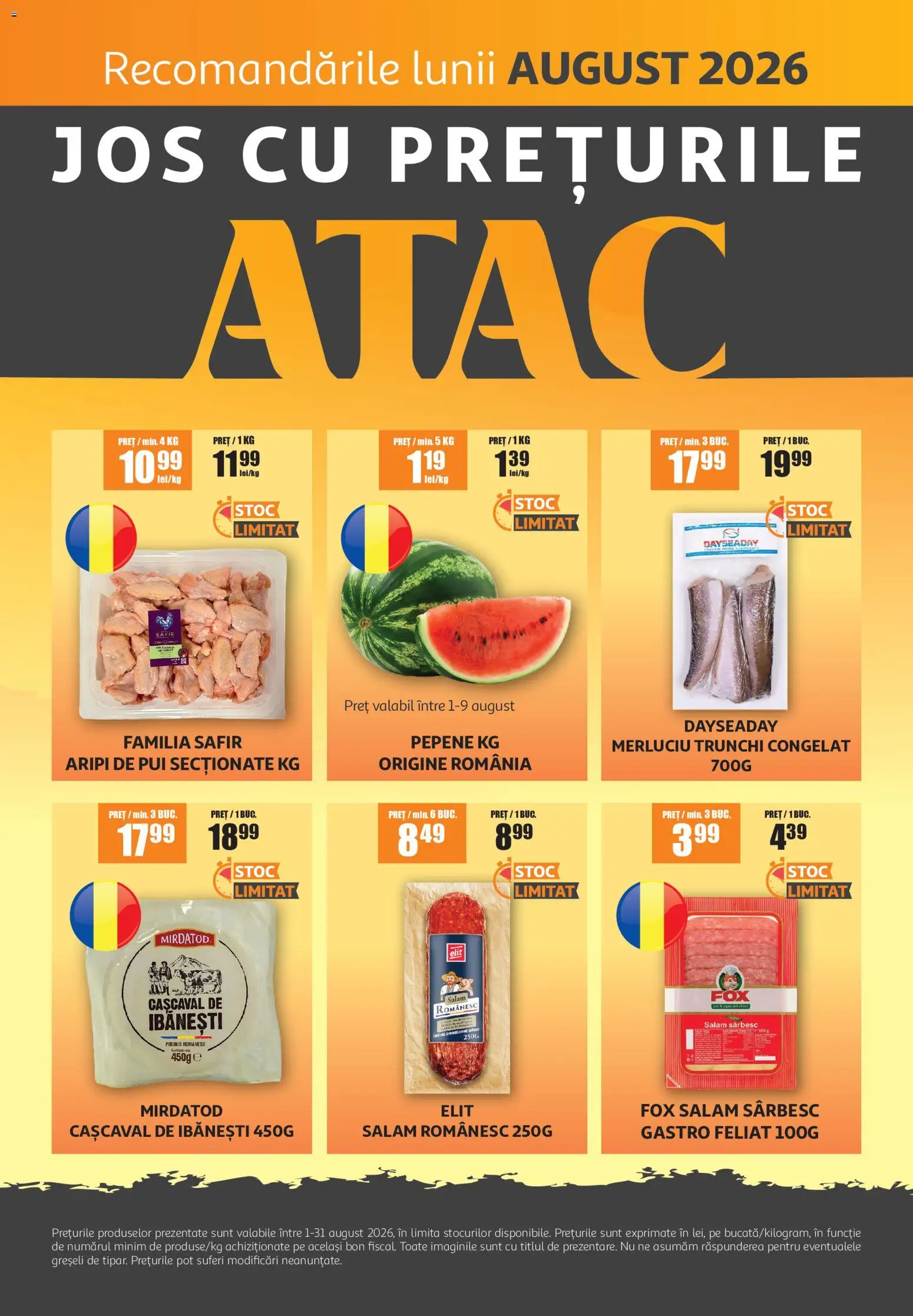 Previzualizarea de cataloage: ATAC ATAC Catalog valabil de la 01.08.2026