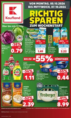 Vorschau von dem Prospekt des Geschäftes Kaufland, gültig ab dem 05.10.2026