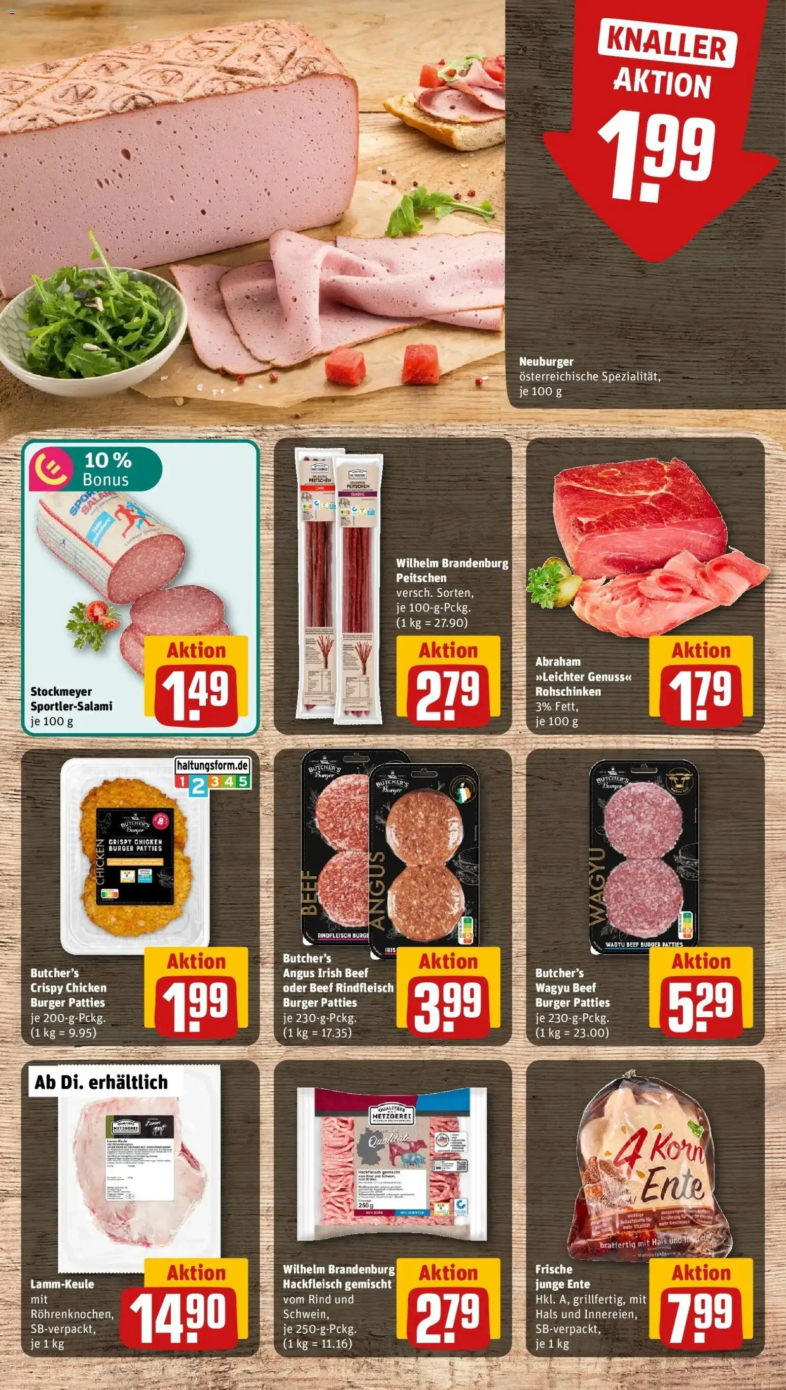 Vorschau von dem Prospekt des Geschäftes Rewe, gültig ab dem 26.10.2026