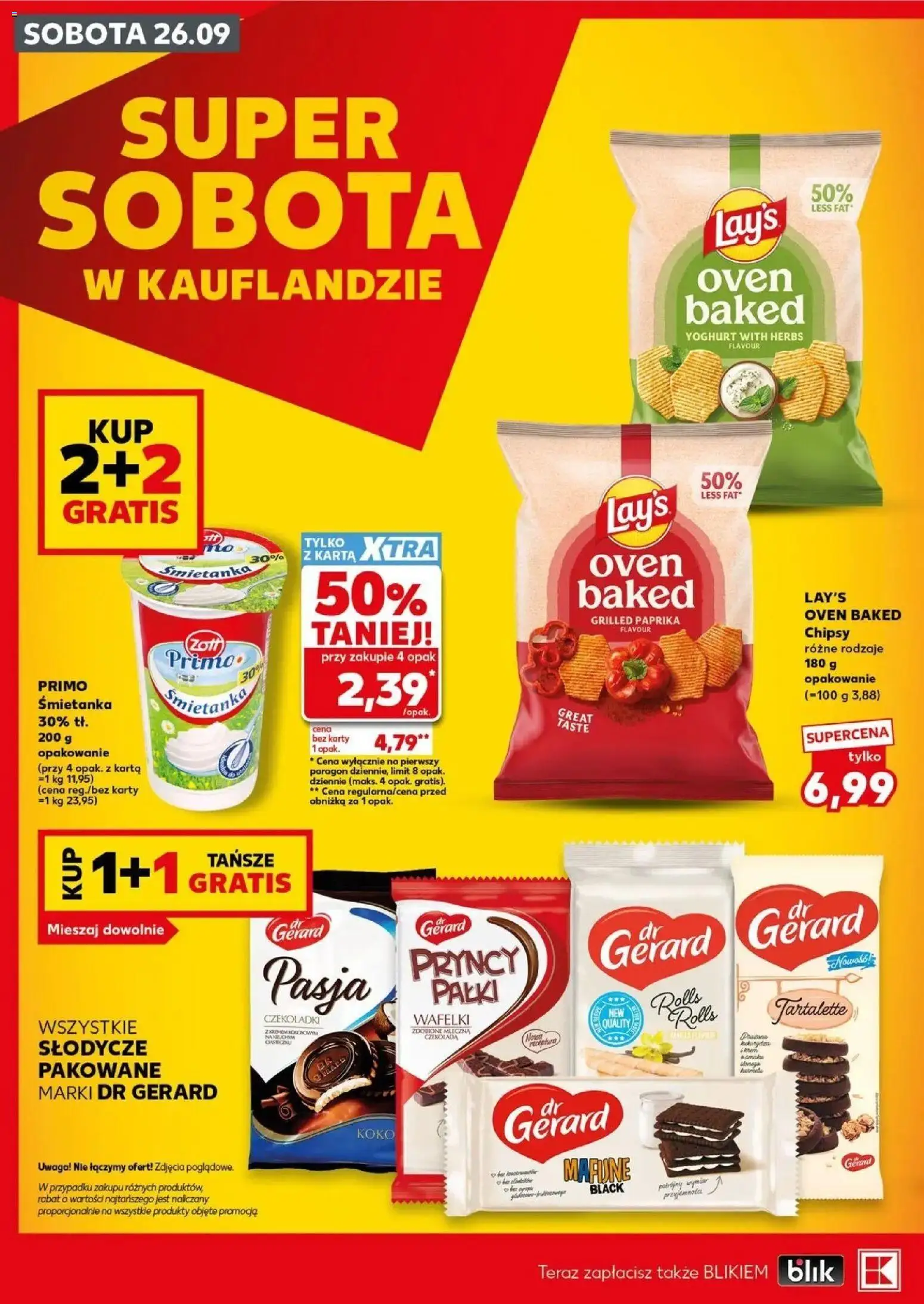 Pogląd gazetki "Kaufland gazetka - Super sobota" ze sklepu Kaufland ważnej od 26.09.2026