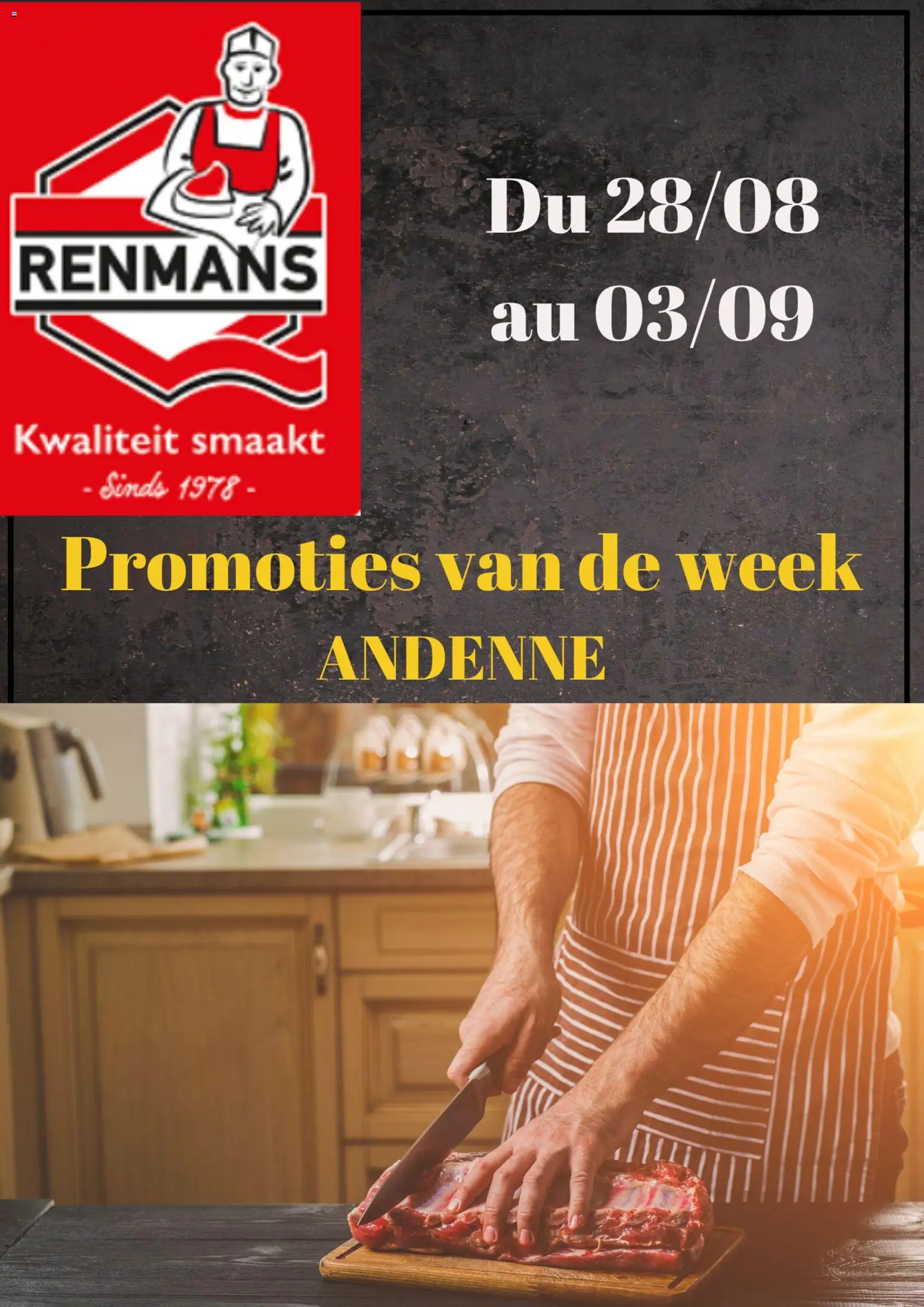 Voorbeeld van Renmans Folder / Publicité van winkel Renmans geldig vanaf 28/08/2026