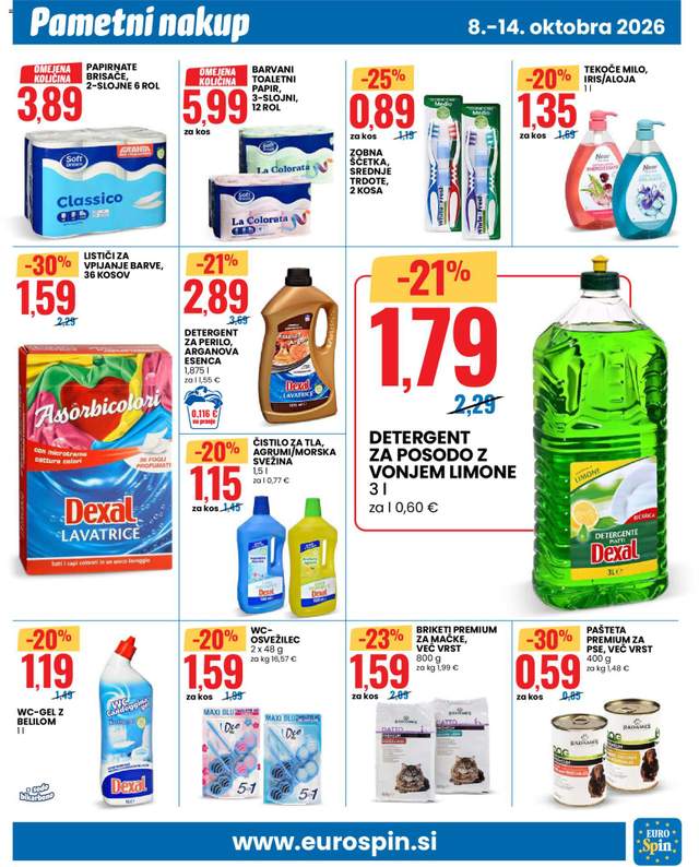 Novi Eurospin katalog od 08.10.