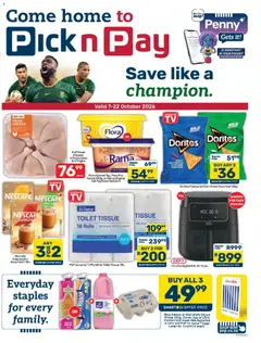 Preview of Pick n Pay flyer valid from 07/10/2026