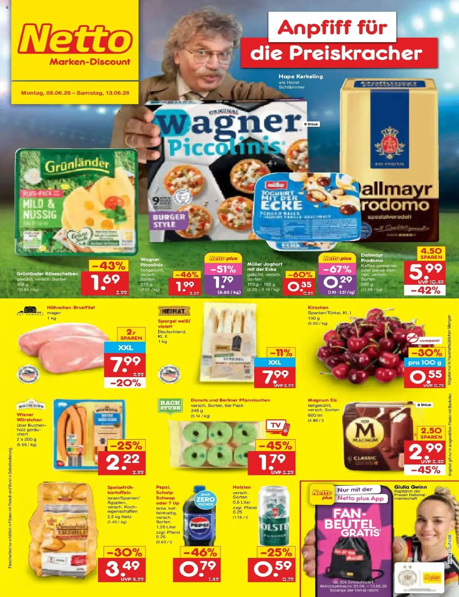 Vorschau von dem Prospekt des Geschäftes Netto Marken-Discount, gültig ab dem 08.06.2026
