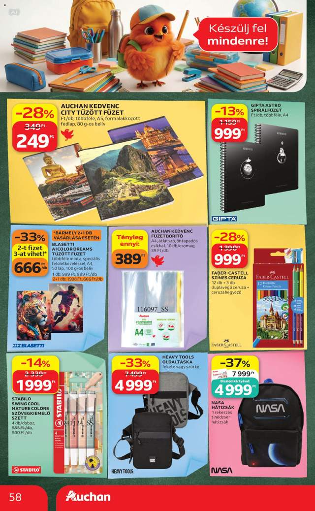 Új Auchan akciós újság 09.03.