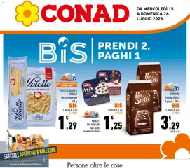 Anteprima dell'opuscolo Conad volantino Campania dal negozio Conad valido da 15/07/2026