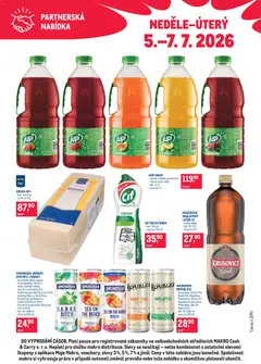 Náhled nabídky: Makro Makro leták - Partnerská nabídka platný od 05.07.2026