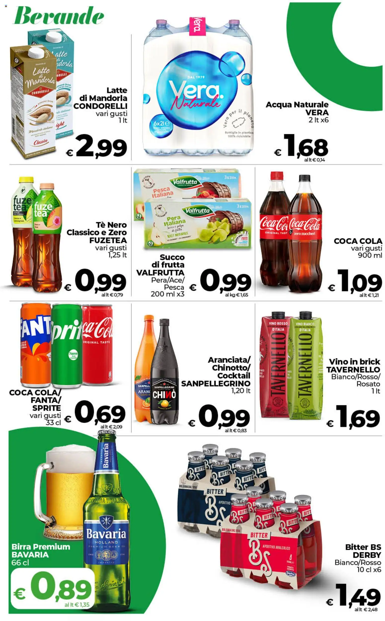 Anteprima dell'opuscolo COOP volantino inCoop Sicilia dal negozio COOP valido da 01/09/2026 - Acqua, Cocktail, Vino, Latte, Pera, Mandorla, Succo, Acqua naturale