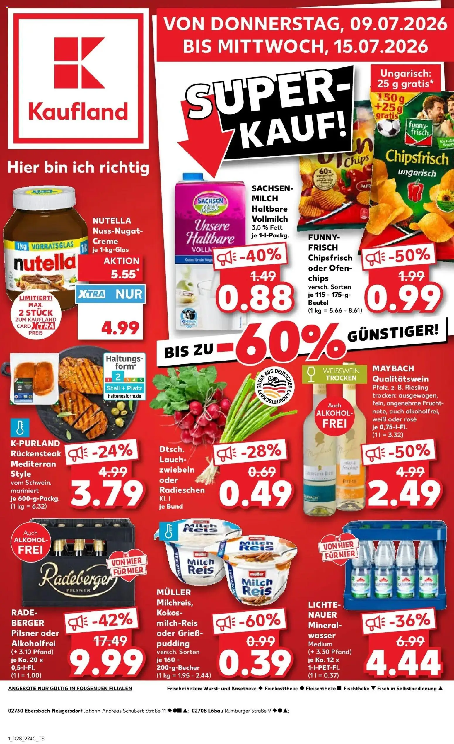 Vorschau von dem Prospekt des Geschäftes Kaufland, gültig ab dem 09.07.2026
