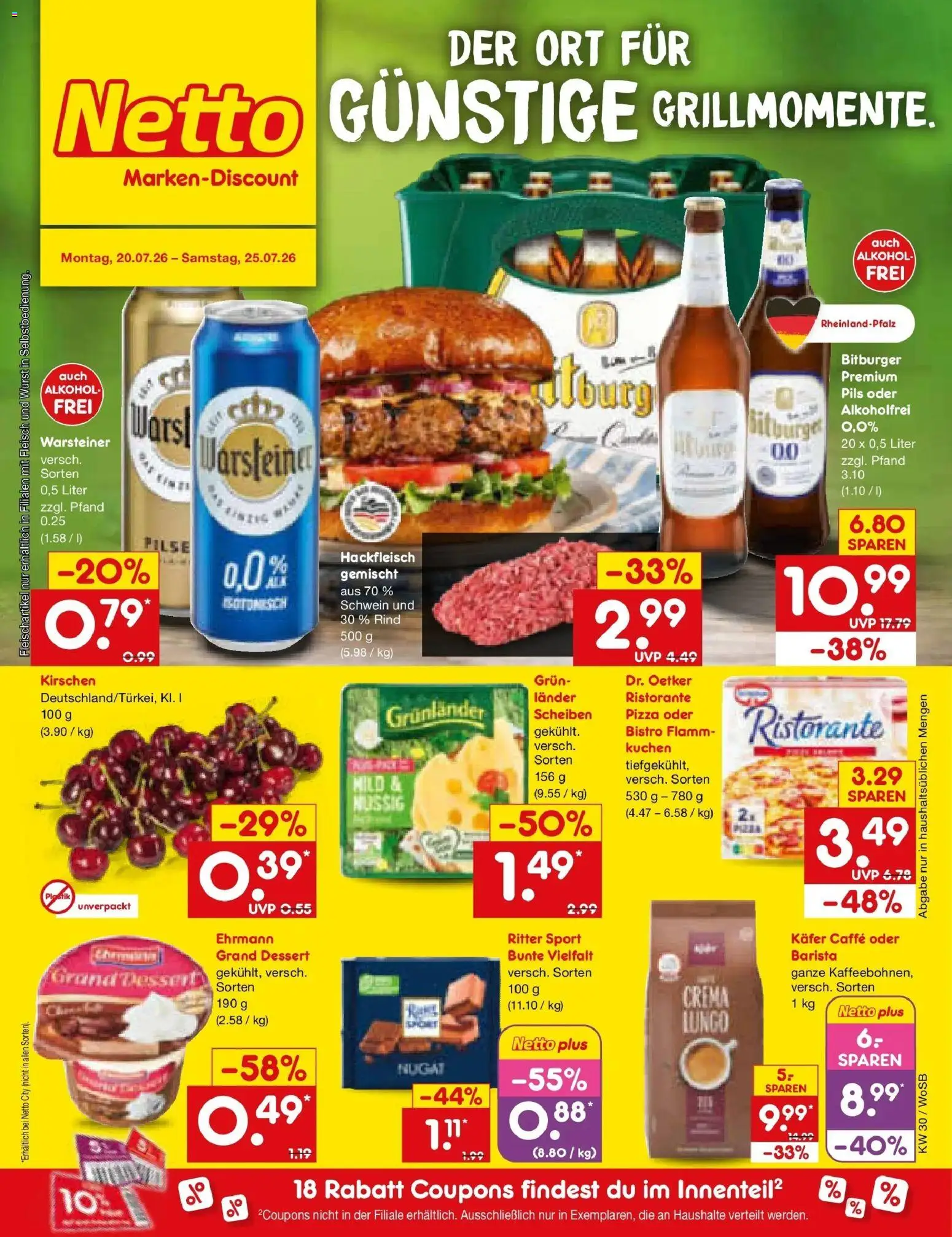 Vorschau von dem Prospekt des Geschäftes Netto Marken-Discount, gültig ab dem 20.07.2026