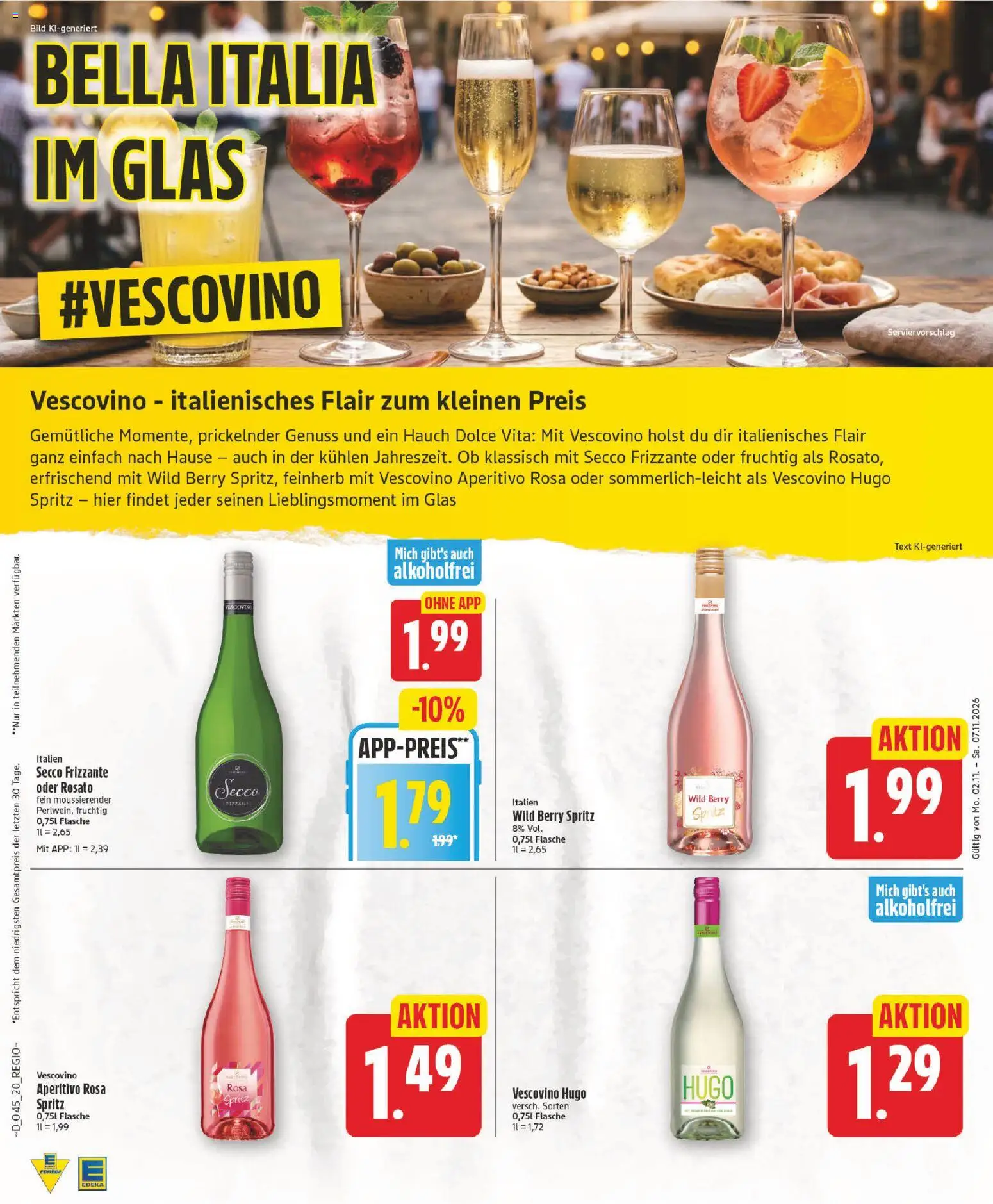 Vorschau von dem Prospekt des Geschäftes Edeka, gültig ab dem 02.11.2026