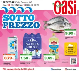 Anteprima dell'opuscolo Oasi volantino Spoltore dal negozio Oasi valido da 17/06/2026