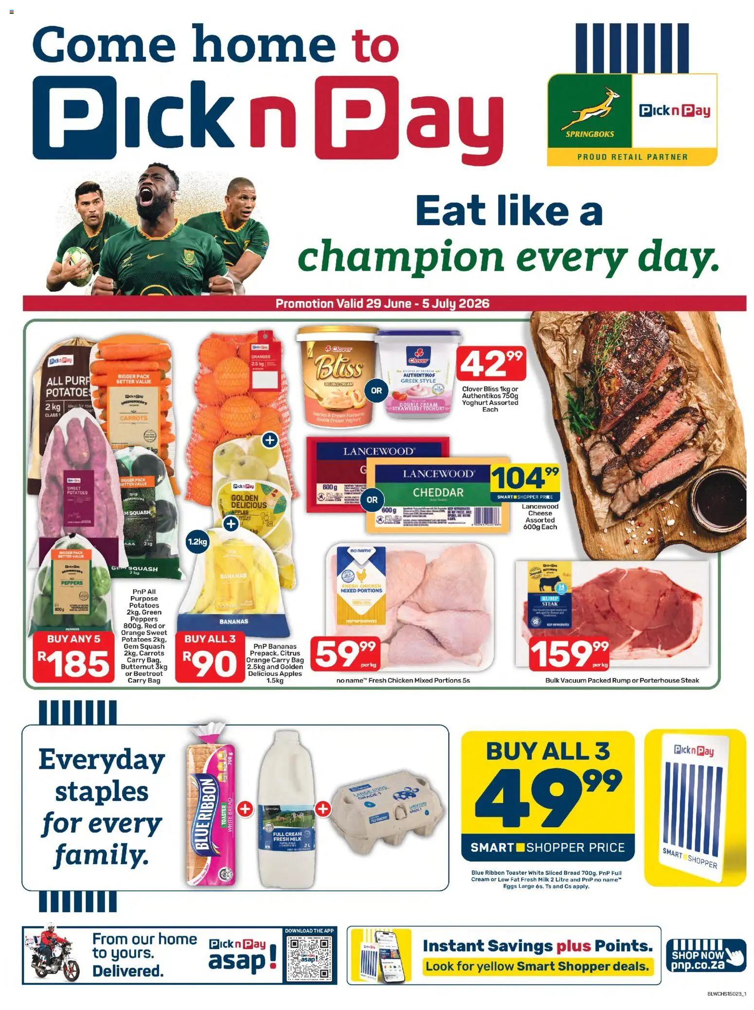 Preview of Pick n Pay flyer valid from 29/06/2026