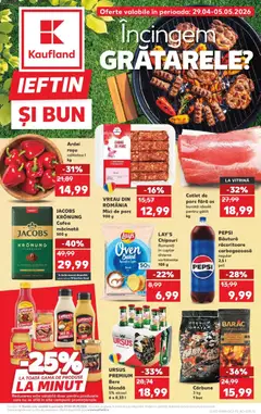 Previzualizarea de cataloage: Kaufland Kaufland Satu Mare valabil de la 29.04.2026