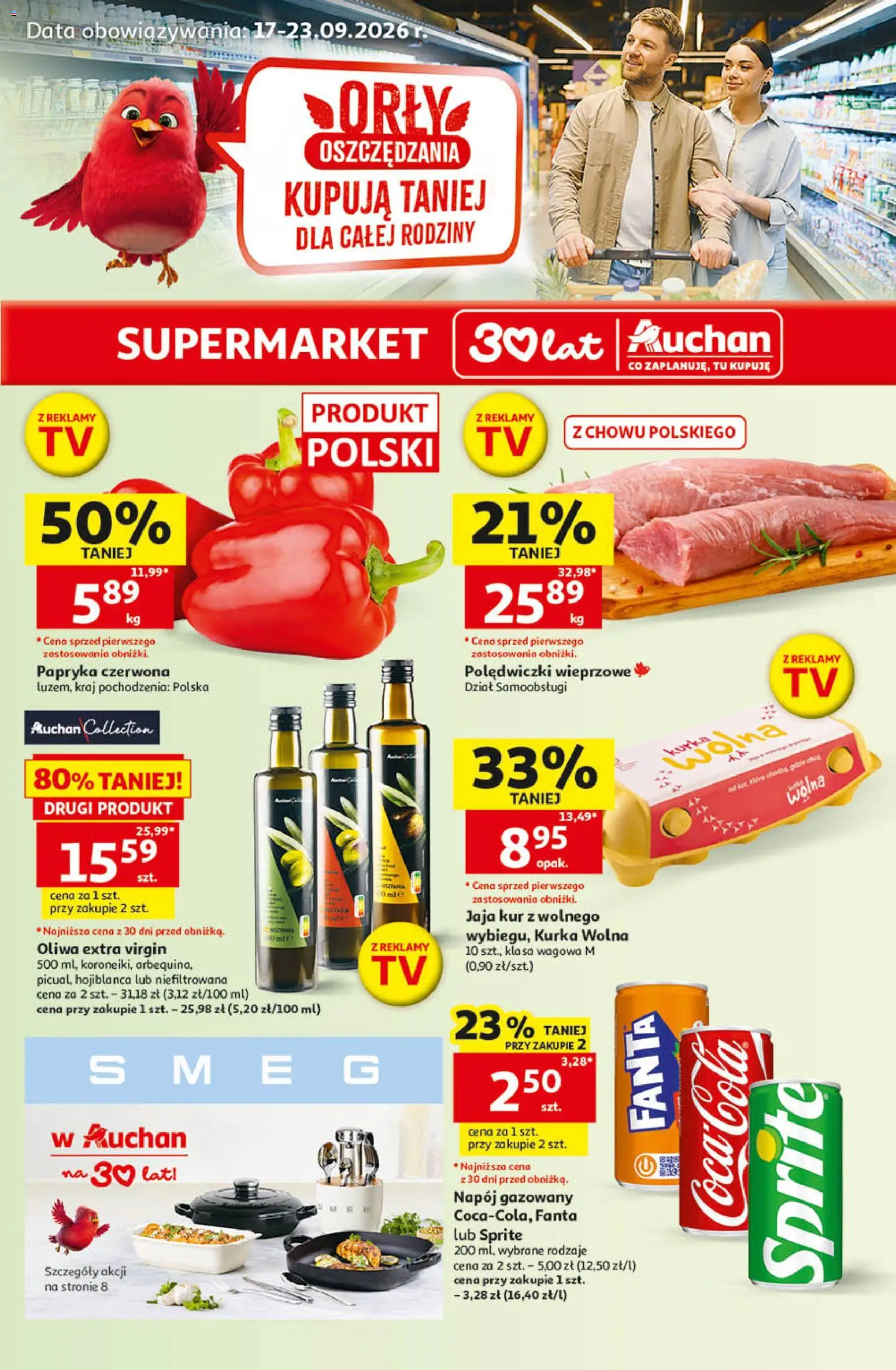 Pogląd gazetki "Auchan gazetka" ze sklepu Auchan ważnej od 17.09.2026