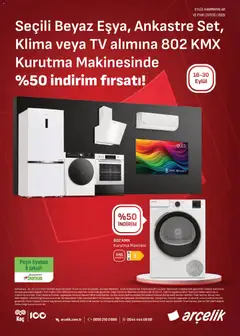 Arçelik Arçelik Katalog 16.09.2026 - Broşürünün önizlemesi