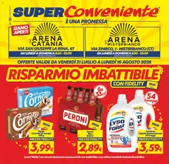 Anteprima dell'opuscolo SuperConveniente volantino Catania, Misterbianco dal negozio SuperConveniente valido da 31/07/2026