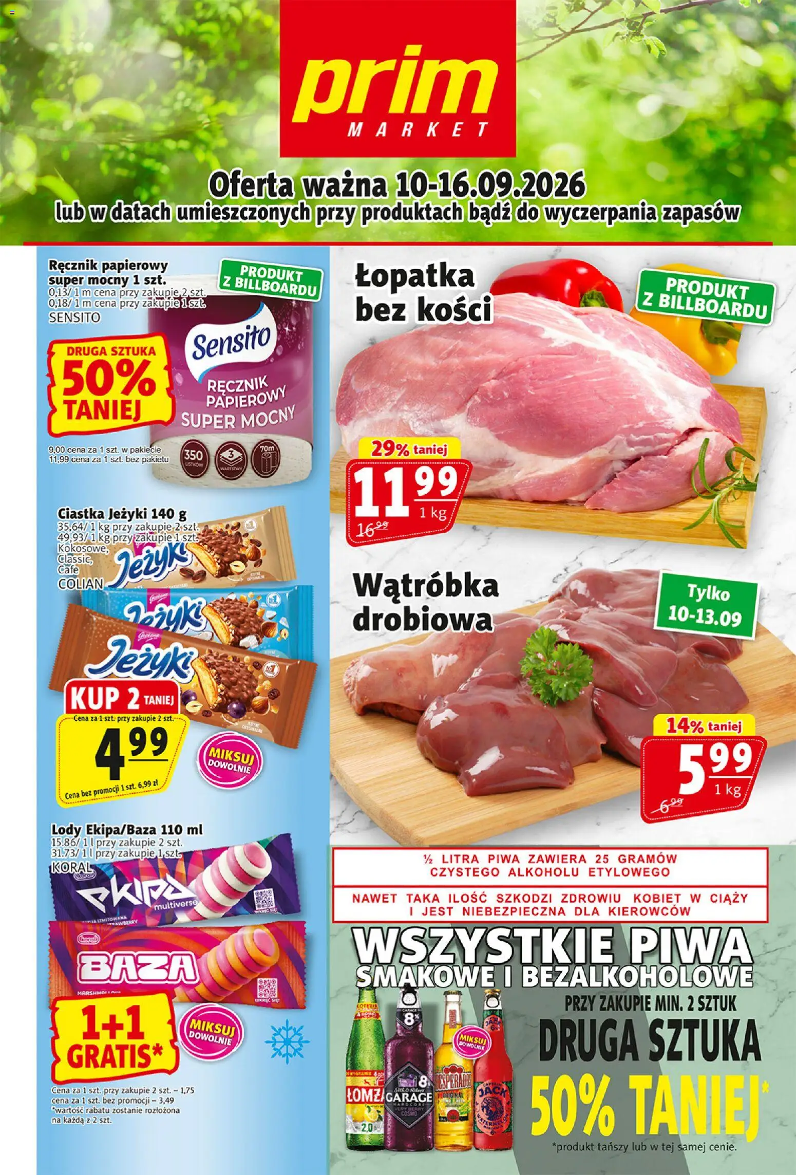 Pogląd gazetki "Prim Market gazetka" ze sklepu Prim Market ważnej od 10.09.2026
