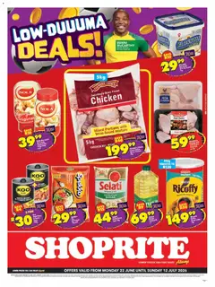 Preview of Shoprite flyer valid from 22/06/2026