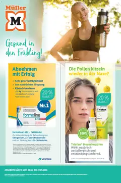 Vorschau des Merkblatts Müller aktionen Gesundheit vom Shop Müller gültig von 30.04.2026 bis 27.05.2026