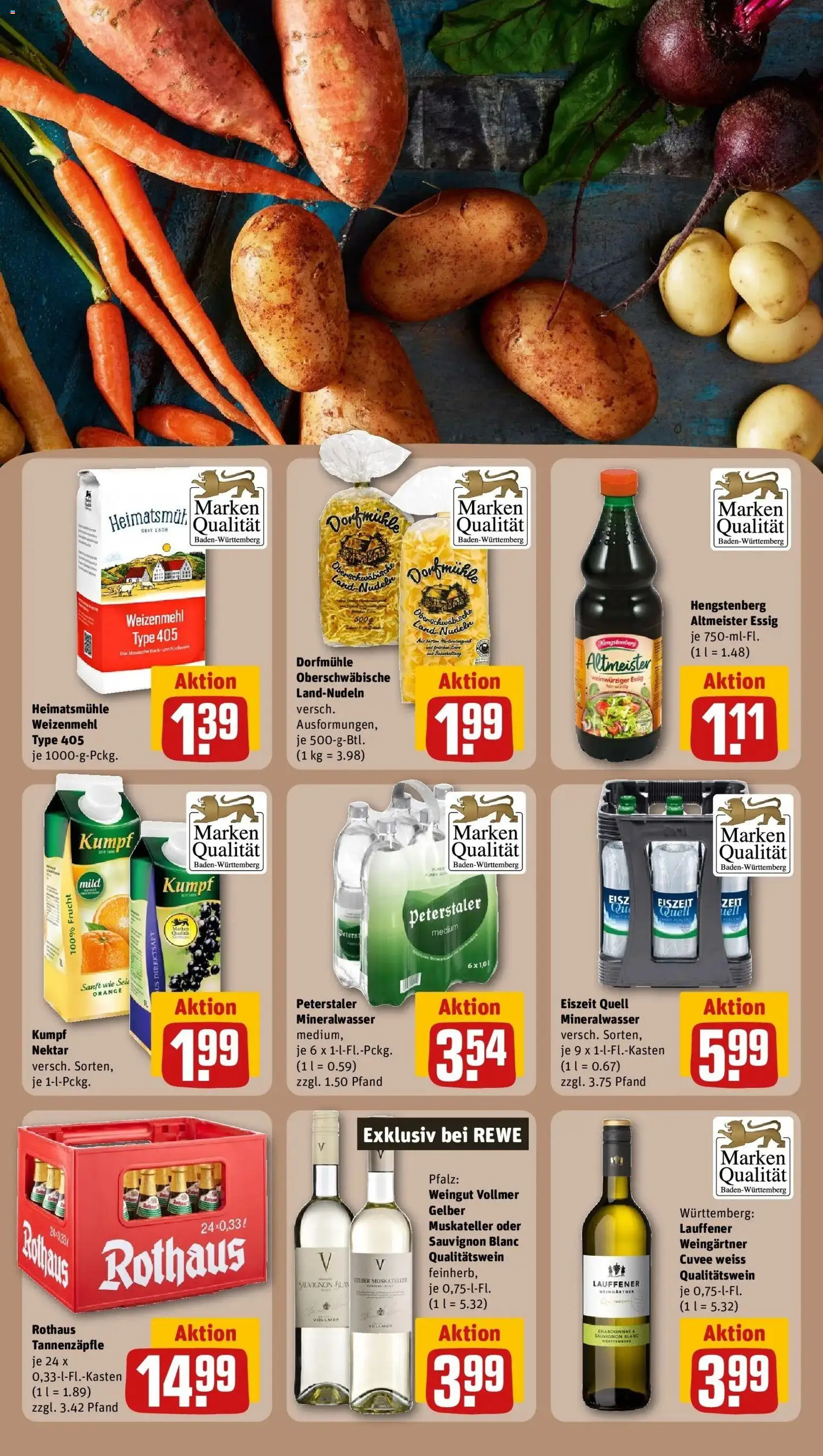 Vorschau von dem Prospekt des Geschäftes Rewe, gültig ab dem 26.10.2026