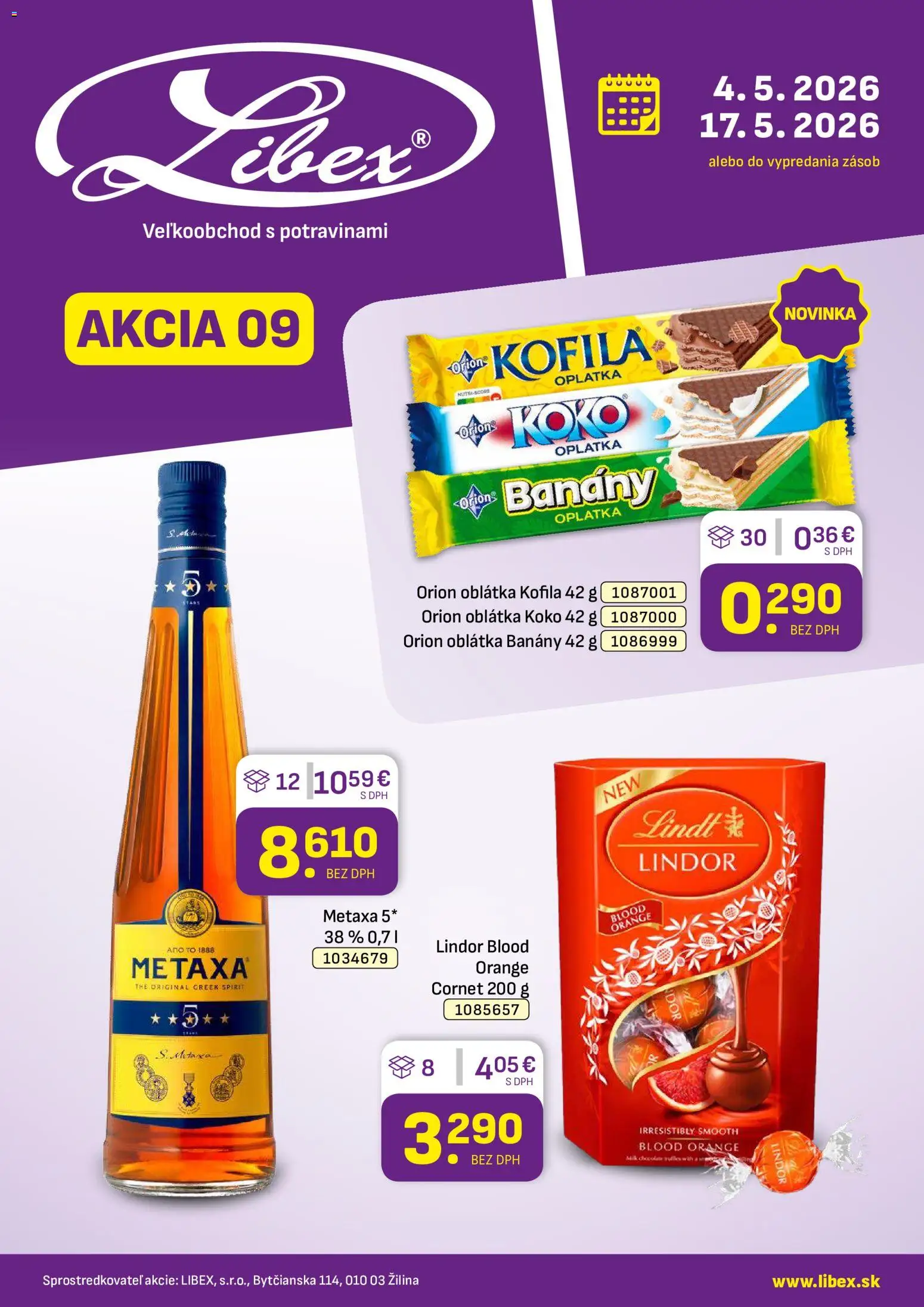 Náhľad Libex letáku platného od 04.05.2026