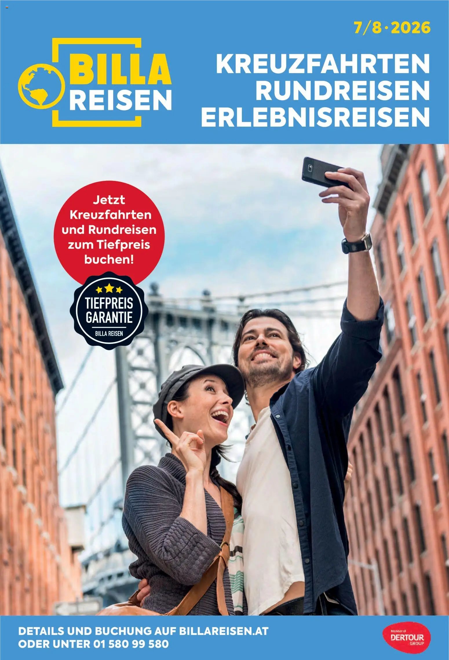 Vorschau der Angebote: Billa Billa - Billa Reise Kreuzfahrten Rundreise Erlebnisreisen gültig ab 01.07.2026
