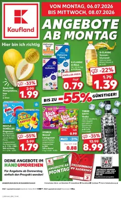 Vorschau von dem Prospekt des Geschäftes Kaufland, gültig ab dem 06.07.2026