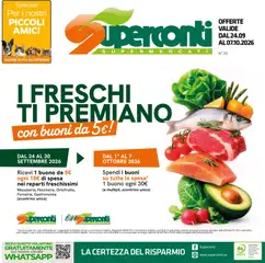 Anteprima dell'opuscolo Superconti volantino dal negozio Superconti valido da 24/09/2026
