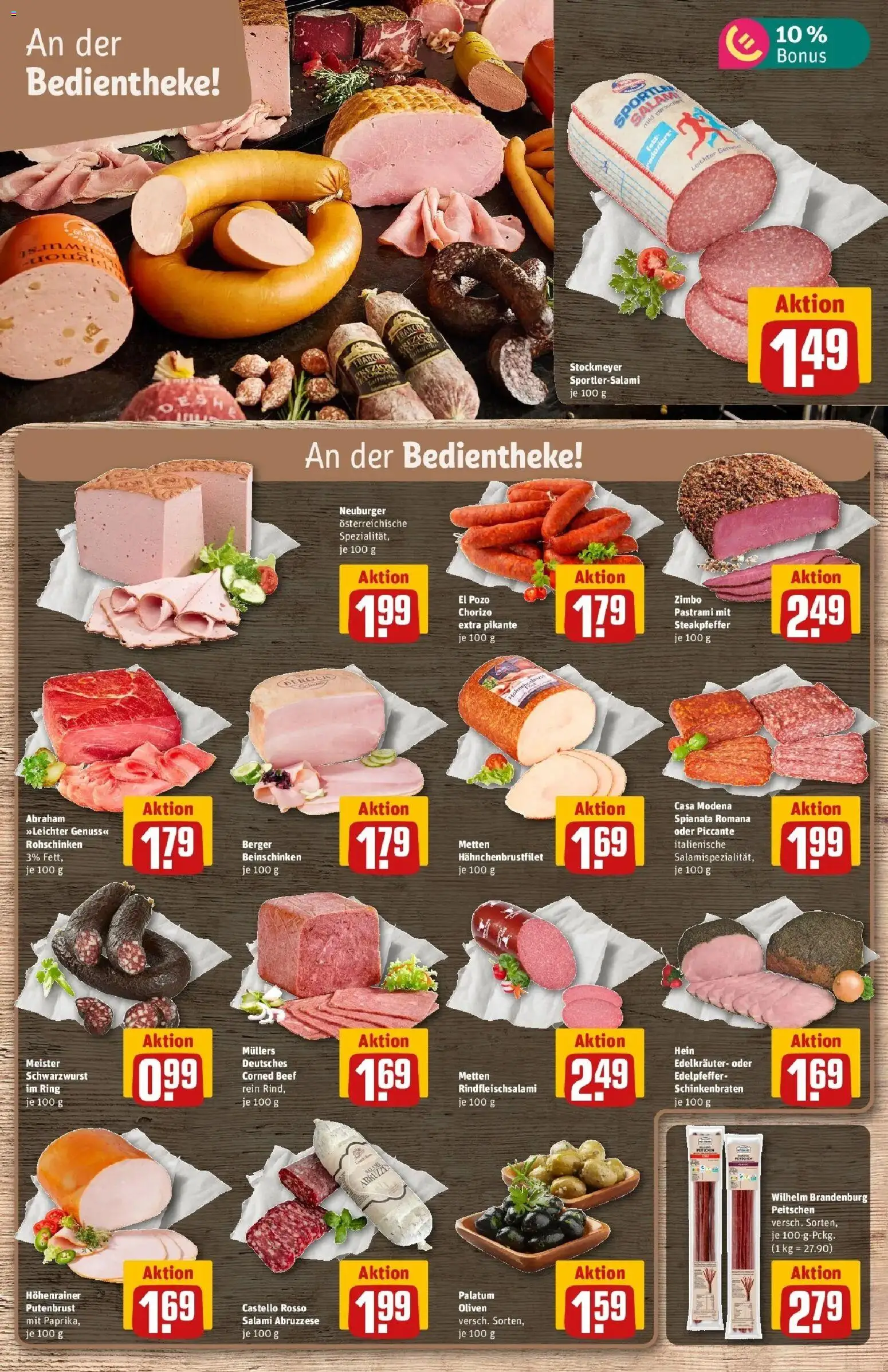 Vorschau von dem Prospekt des Geschäftes Rewe, gültig ab dem 26.10.2026