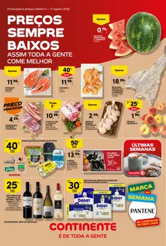 Pré-visualização do folheto da loja Continente válida a partir de 11/08/2026