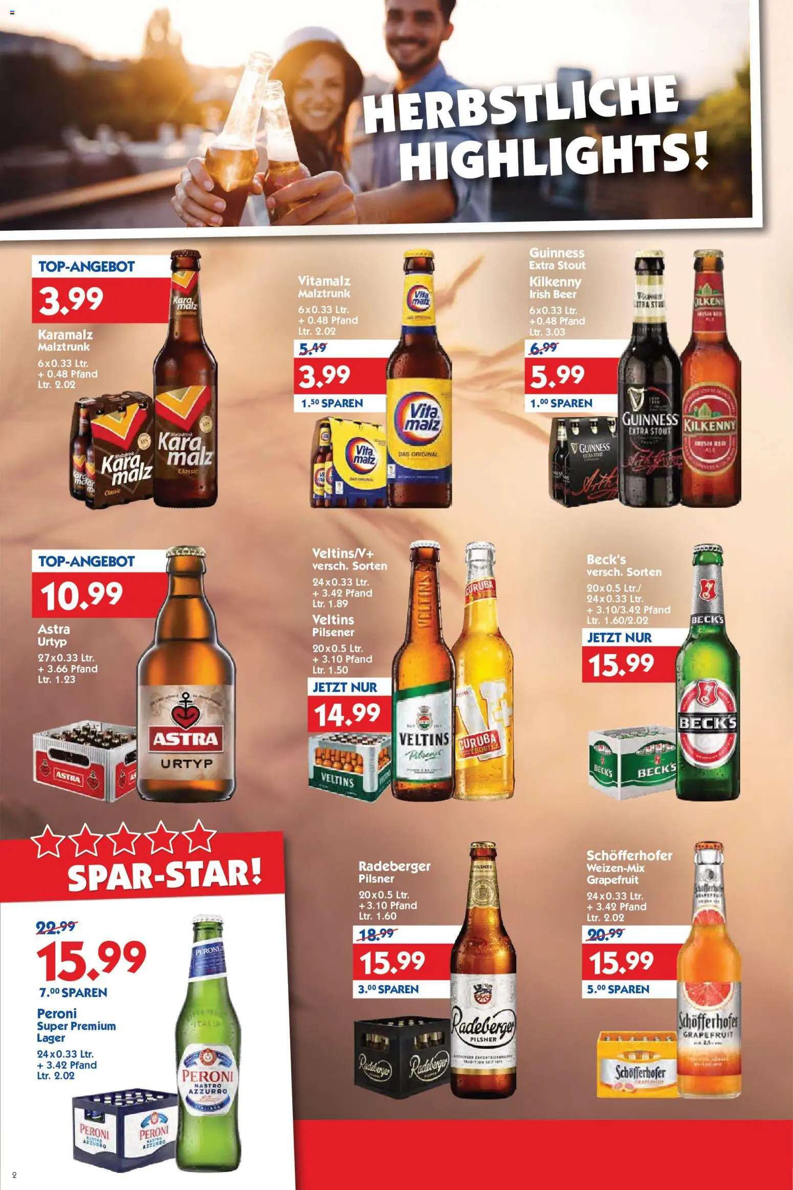Vorschau von dem Prospekt des Geschäftes HOL’AB!, gültig ab dem 19.10.2026 - Tequila, Grapefruit, Veltins, Astra