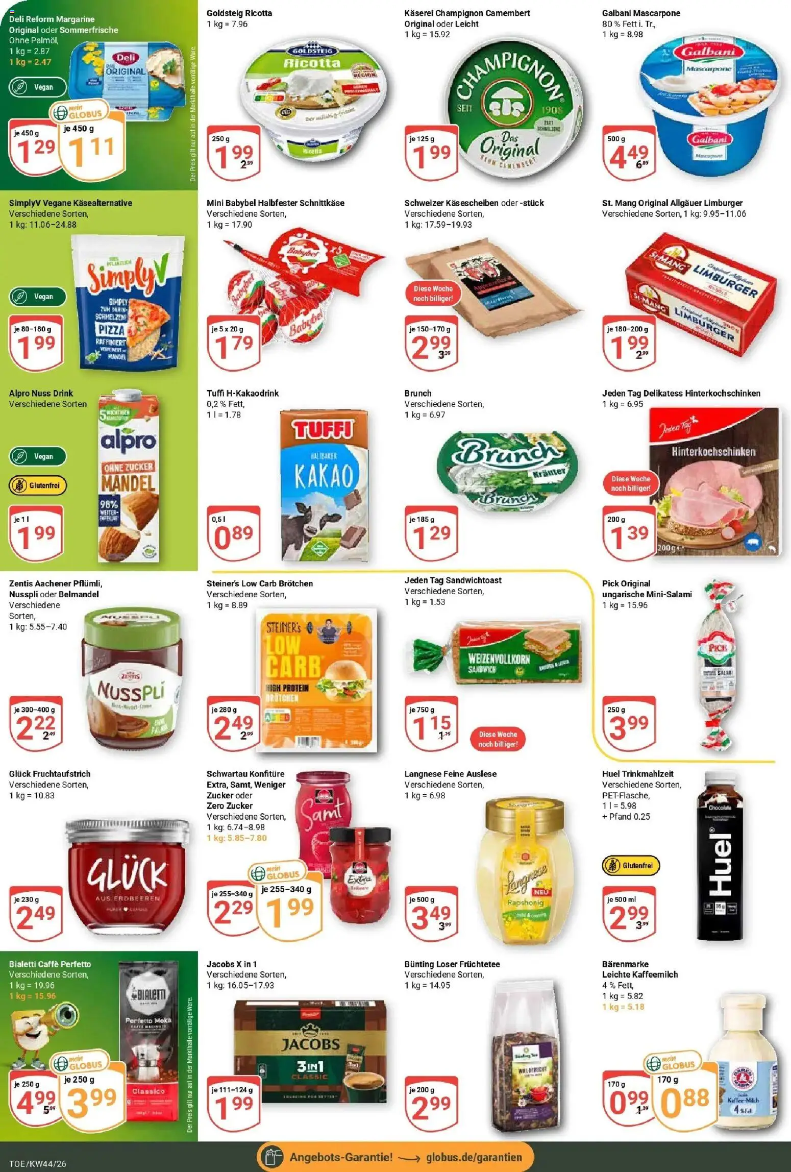 Vorschau von dem Prospekt des Geschäftes Globus, gültig ab dem 26.10.2026