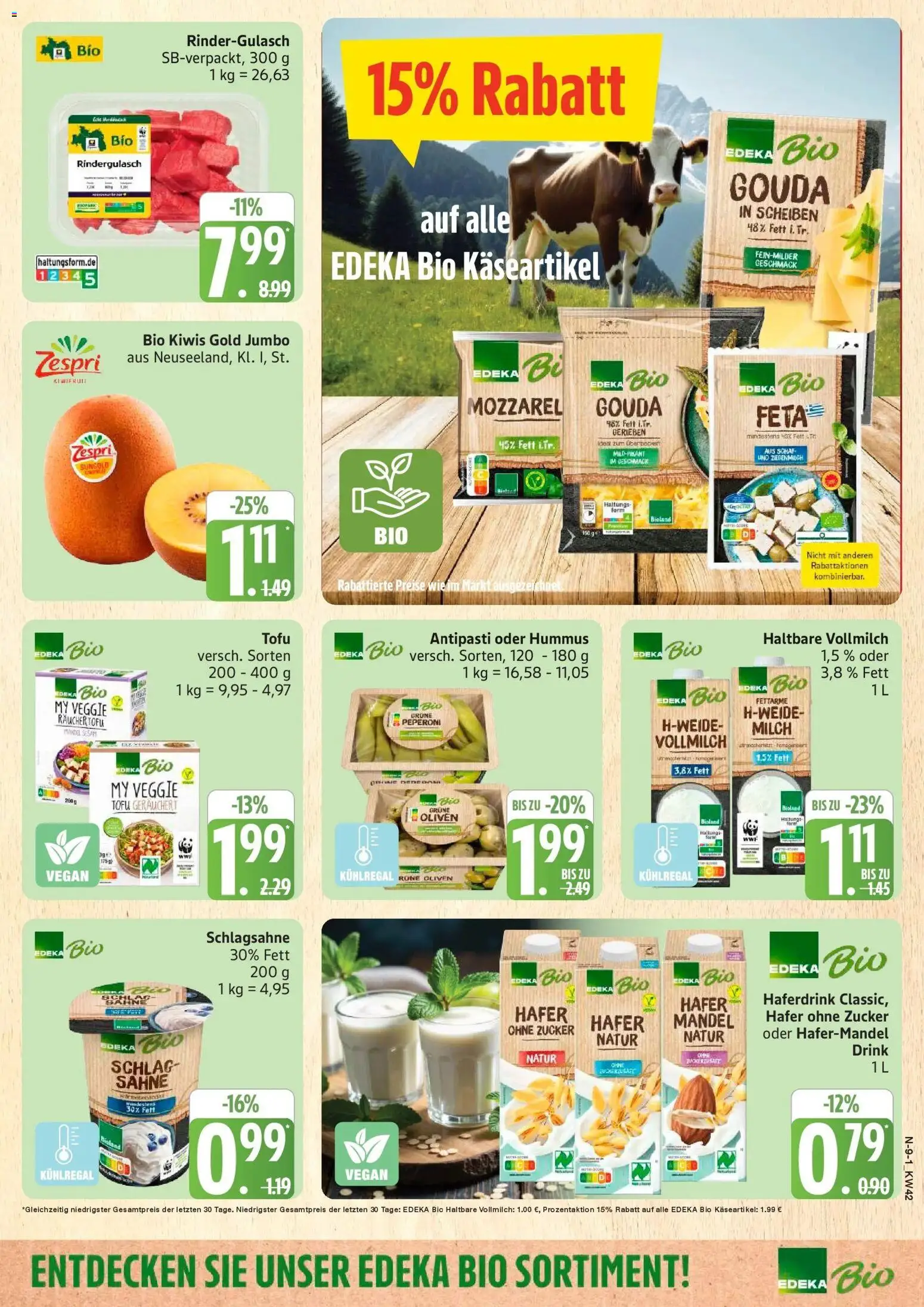 Vorschau von dem Prospekt des Geschäftes Edeka, gültig ab dem 12.10.2026